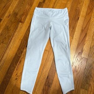 SOUTHERN TIDE Baby Blue & white Striped Leggings: Size SMALL EUC